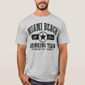 Miami Beach Drink team T-shirt (Voorkant)