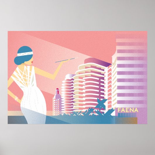 Miami Beach | Faena Poster (Voorkant)
