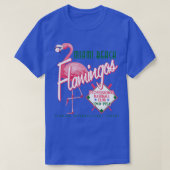 Miami Beach Flamingo's T-shirt (Design voorkant)