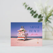 Miami Beach Florida #01 Briefkaart (Staand voorkant)