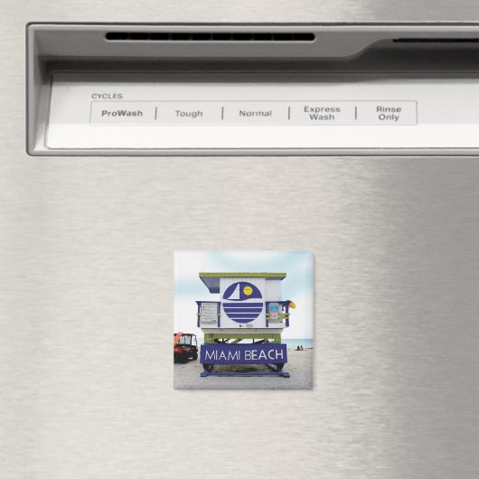 Miami Beach Florida #02 Magneet (Insitu (Vaatwasser))