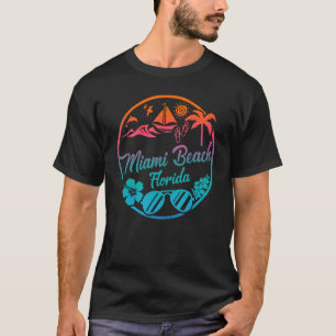 Miami Beach Florida 2022 Vacation Friends Family G T-shirt
