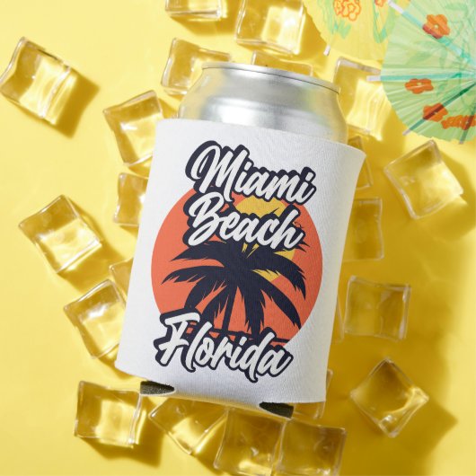 Miami Beach, Florida Blikjeskoeler (Insitu Zomer)