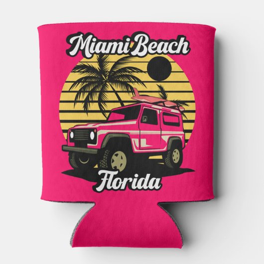  Miami Beach Florida Blikjeskoeler (Achterkant)