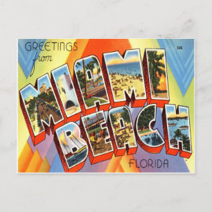 Miami Beach Florida Briefkaart