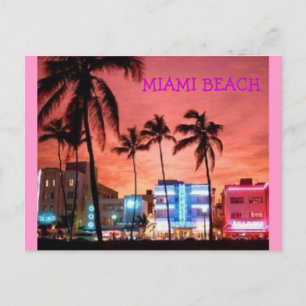 Miami Beach, Florida Briefkaart