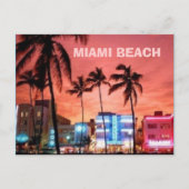 Miami Beach, Florida Briefkaart (Voorkant)