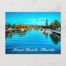 Miami Beach Florida Briefkaart