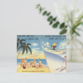 Miami Beach, Florida Briefkaart (Staand voorkant)