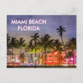 MIAMI BEACH, Florida Briefkaart (Voorkant)