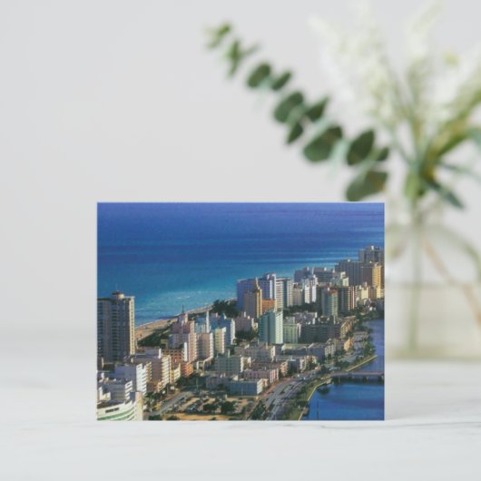 MIAMI BEACH FLORIDA BRIEFKAART (Staand voorkant)