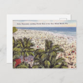  Miami Beach Florida Briefkaart (Voorkant / Achterkant)