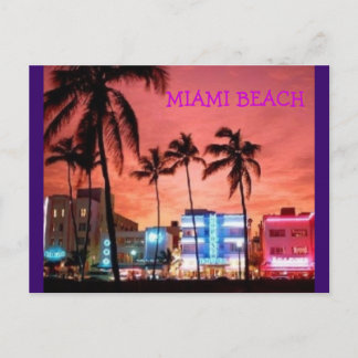 Miami Beach, Florida Briefkaart