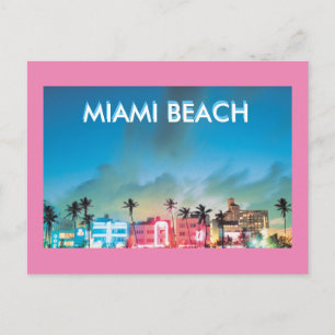 MIAMI BEACH FLORIDA BRIEFKAART