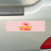 Miami Beach, Florida Bumpersticker (Op auto)