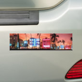Miami Beach, Florida Bumpersticker (Op auto)