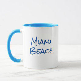 Miami Beach Florida Coffee Mok