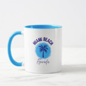 Miami Beach Florida Coffee Mug Mok (Links)