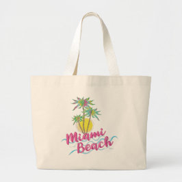 Miami Beach Florida Cool Fun Graphic Canvas tas