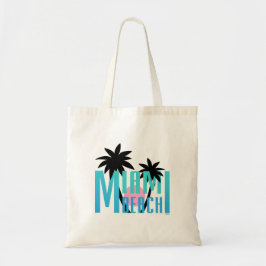 Miami Beach Florida Cool Fun Graphic Canvas tas