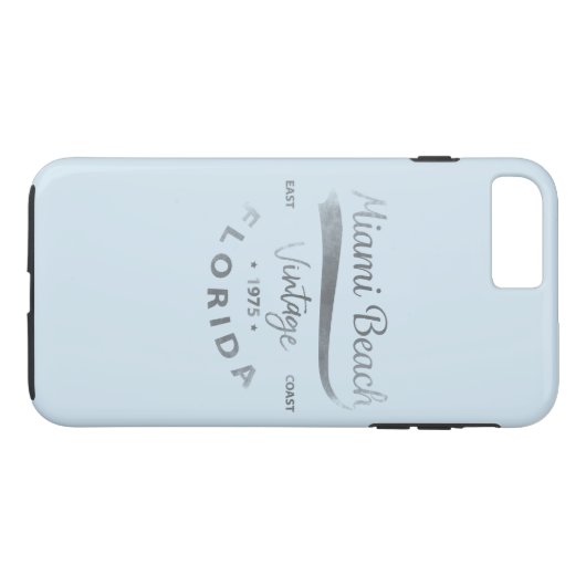  Miami Beach Florida Cool iPhone 7 Hoesje (Achterkant (Horizontaal))