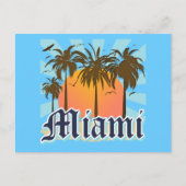 Miami Beach Florida FLA Briefkaart (Voorkant)