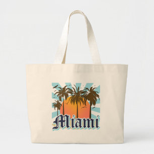 Miami Beach Florida FLA Grote Tote Bag