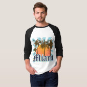 Miami Beach Florida FLA T-shirt (Voorkant volledig)