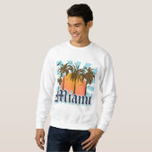 Miami Beach Florida FLA Trui (Voorkant volledig)