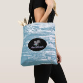 Miami Beach, Florida, Grunge Tropical, Cool Tote Bag (Dichtbij)