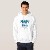Miami Beach Florida Hoodie (Voorkant volledig)