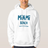 Miami Beach Florida Hoodie (Voorkant)