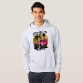Miami Beach, Florida Hoodie (Voorkant volledig)
