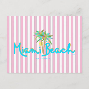Miami Beach, Florida I Love You Briefkaart
