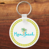 Miami Beach, Florida I Love You Sleutelhangers (Voorkant)