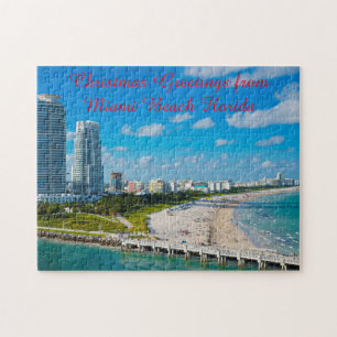 Miami Beach Florida Jigzaag Puzzle Legpuzzel