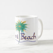 Miami Beach, Florida Koffiemok (Voorkant rechts)
