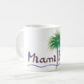 Miami Beach, Florida Koffiemok (Voorkant links)