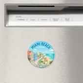 Miami Beach Florida Magneet (Insitu (Vaatwasser))