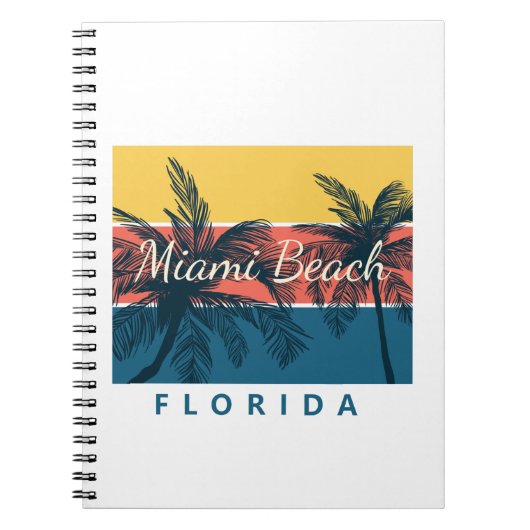 Miami Beach Florida Notitieboek (Voorkant)