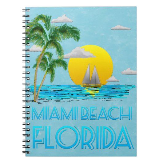Miami Beach Florida Notitieboek (Voorkant)