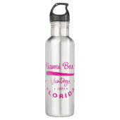  Miami-Beach, Florida, oostkust Waterfles (Voorkant)