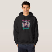 Miami Beach Florida Palm trees Beach Ocean Surfing Hoodie (Voorkant volledig)