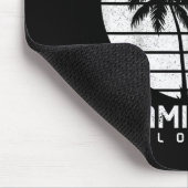 Miami Beach Florida Palm Trees Beach Souve Muismat (Hoek)