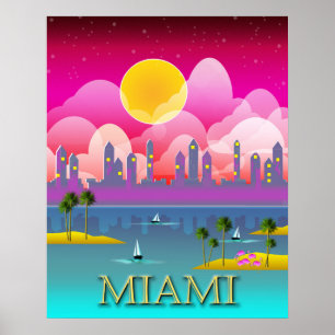 Miami Beach Florida Poster