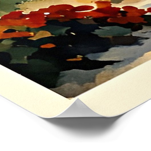 Miami Beach, Florida reisposter Poster (Hoek)