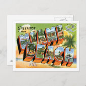 Miami Beach Florida Revel US City Briefkaart (Voorkant / Achterkant)