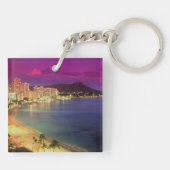 MIAMI BEACH, Florida Sleutelhanger (Achterkant)