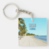 Miami Beach Florida  Sleutelhanger (Voorkant)