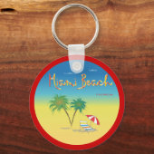 Miami Beach, Florida Sleutelhanger (Voorkant)